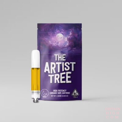 Granddaddy Purple (Indica) 1 Gram Cannabis Cartridge by The Artist Tree obtain high